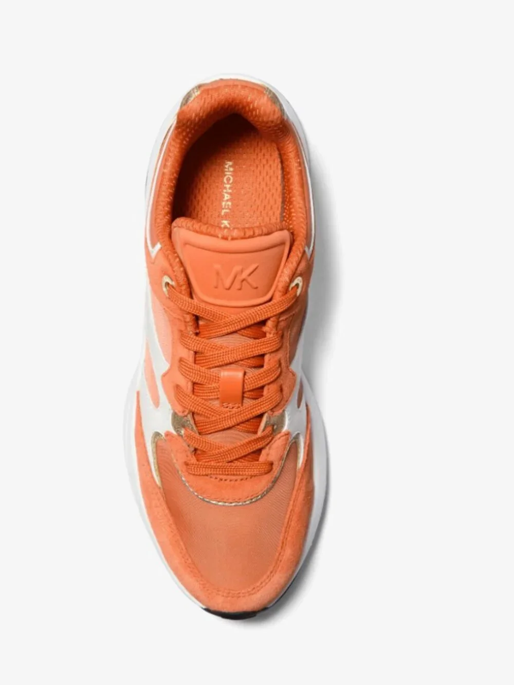 MICHAEL Michael Kors Riley Mixed-Media Trainer